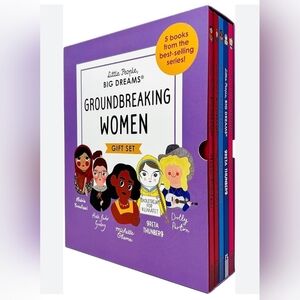 NEW Little People Big Dreams Groundbreaking Women Gift Set of Books